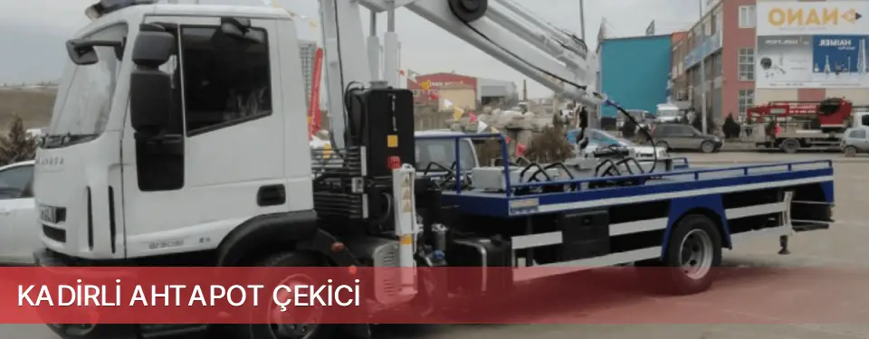 Kadirli İlçemi Ahtapot Çekici